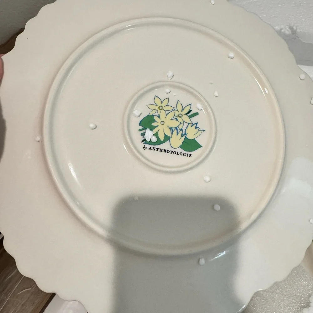 Green Lyla Dinner Plates‎